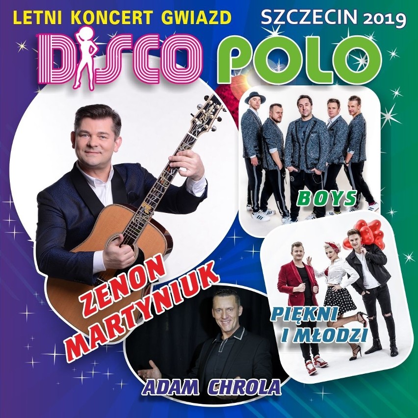 Letni Koncert Gwiazd DISCO POLO w Szczecinie - 17.07.2019. Zobacz, kto wystąpi