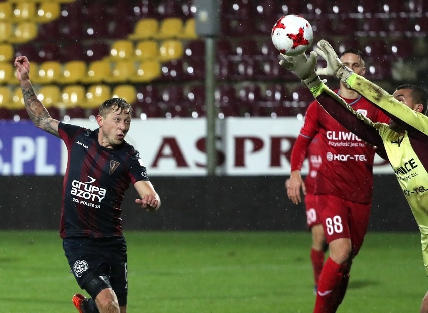 Pogoń Szczecin - Piast Gliwice 2:2