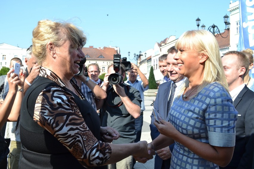 Elżbieta Bieńkowska w Rybniku