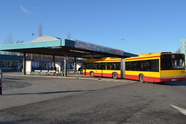 Dotychczasowe krańcówki autobusów MPK linii 50, 50A, 52 i 97...
