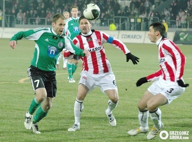 Hubnik strzelił gola w meczu z Cracovią