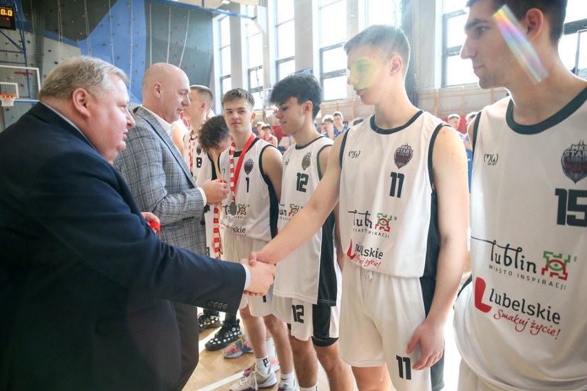 Koszykarze ALMS Start Lublin wicemistrzami Polski juniorów. Zobacz zdjęcia 