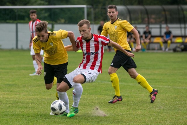 Jakub Serafin zadebiutował w Cracovii w meczu sparingowym z Górnikiem Wieliczka