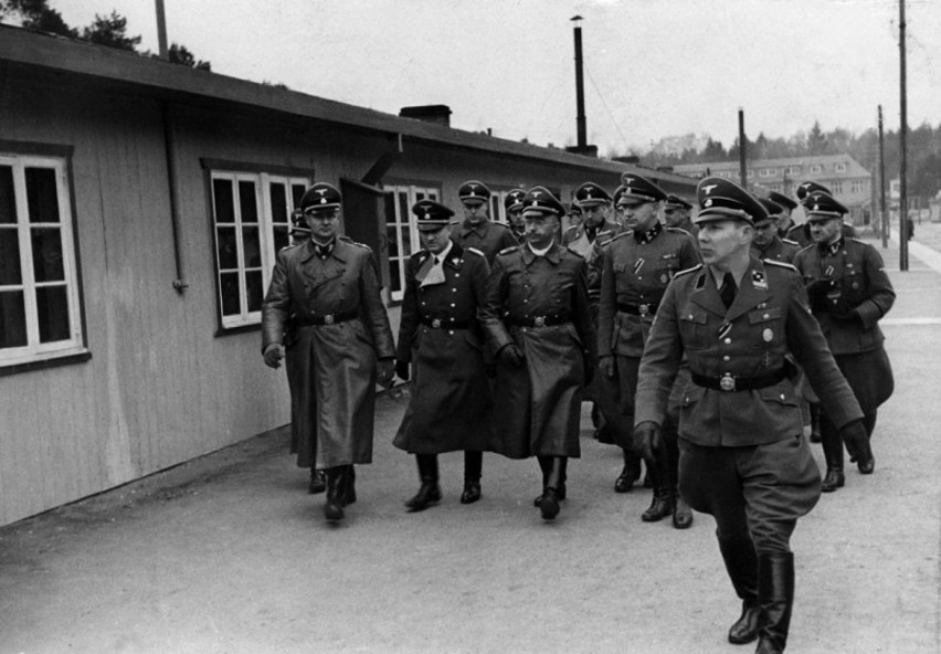 Heinrich Himmler wizytuje KL Stutthof. Rok 1941