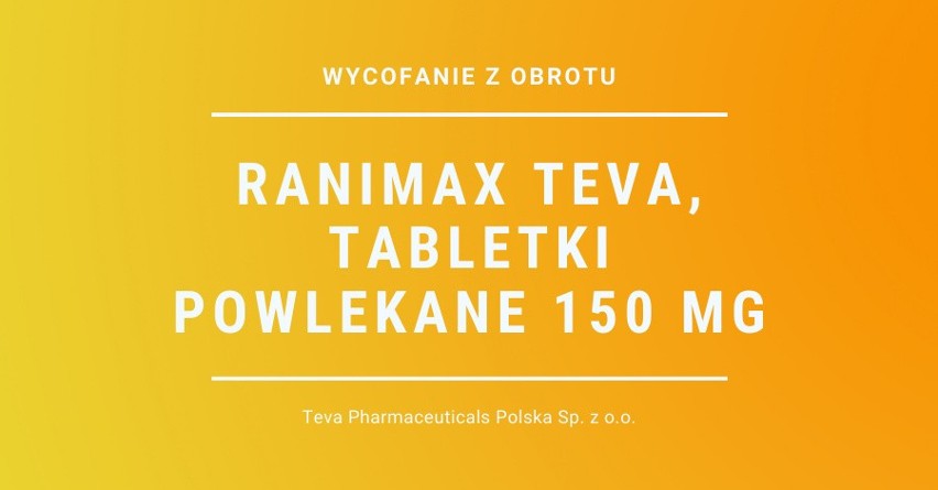 Ranimax Teva, tabletki powlekane 150 mg...