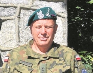 płk. Wojciech Daniłowski, dowódca 15. Sieradzkiej Brygady Wsparcia Dowodzenia