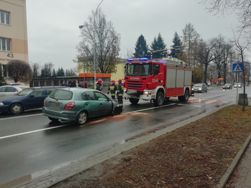 Po godz. 12 na ul. Hetmańskiej w Rzeszowie zderzyły się dwa...