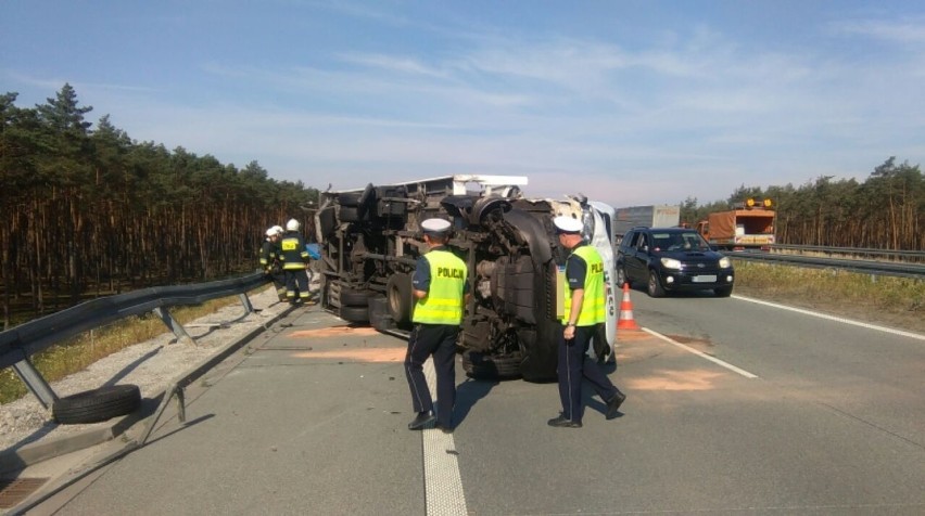 Wypadek w pobliżu wsi Barycz na trasie S8 między węzłami...