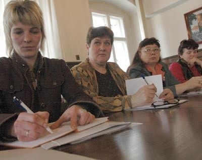 Kobiety mają coraz więcej do powiedzenia na lubskich wsiach. Nowe sołtyski (od lewej): Anna Korżel, Donata Adolf, Kazimiera Waluś i Emilia Zajączkowska.