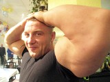 Mariusz Pudzianowski. 20 lat temu w styczniu mistrz świata strong man w restauracji Europa w Łęknicy