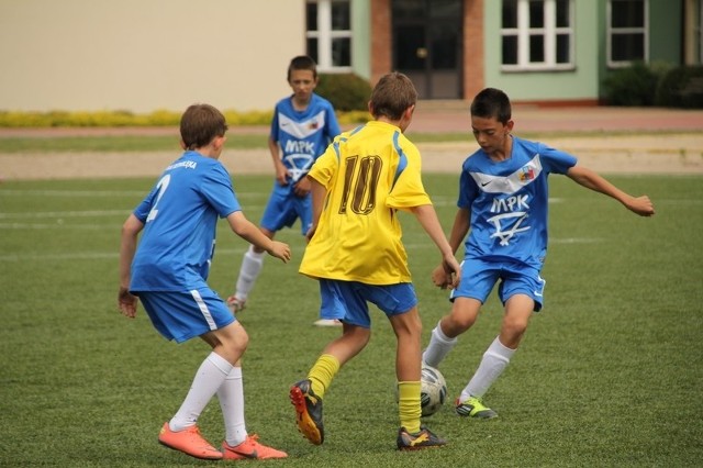 Młodzi piłkarze walczyli ambitnie przez cały turniej.