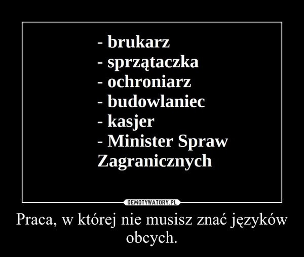 Nie tylko posłowie wątpią w znajomość języków Grzegorza...