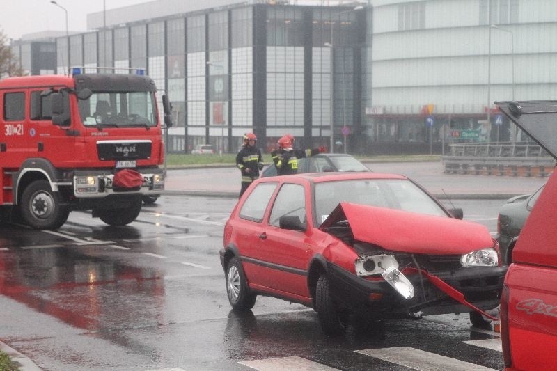 Kolizje z udziałem strażaków w Kielcach