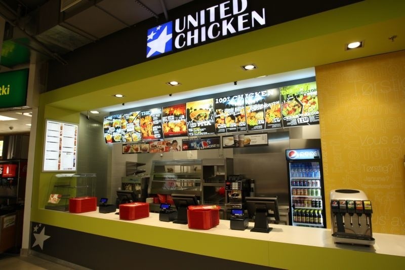 United Chicken w Białymstoku. Galeria Alfa
