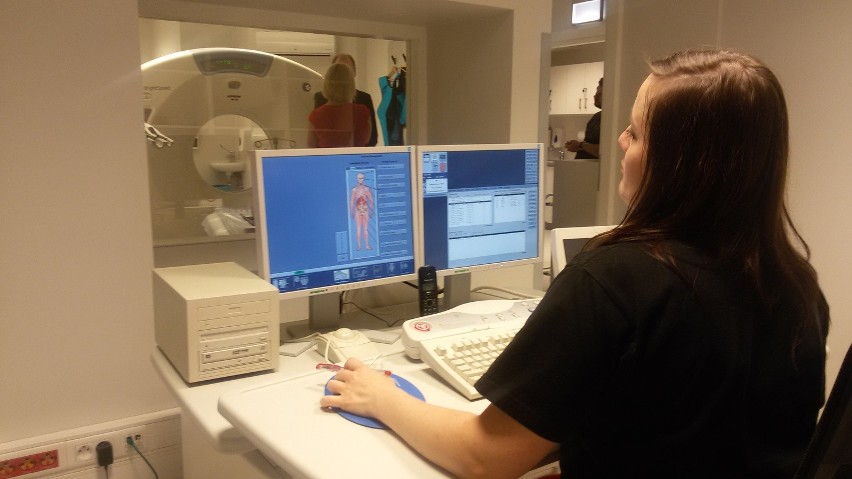 Pracownia tomografii komputerowej w szpitalu w Murckach