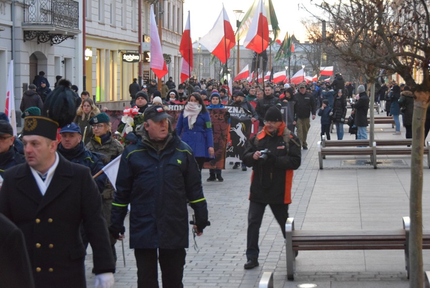 Marsz Pamięci Żołnierzy Wyklętych przeszedł przez Lublin. Zobacz zdjęcia