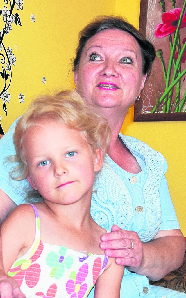 Małgorzata Dydo z 6-letnią Jagodą, która jest jej najmłodszą podopieczną.