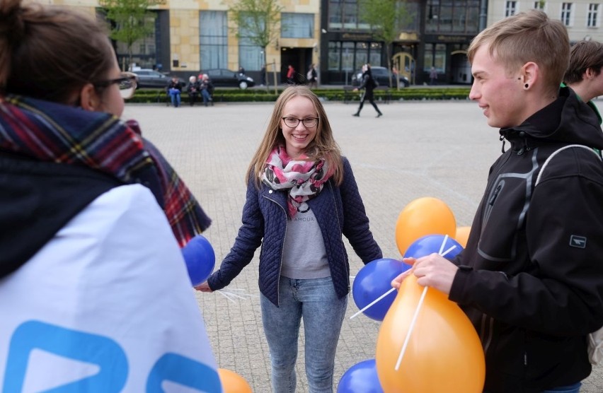 Poznańscy studenci protestowali przeciwko rasizmowi