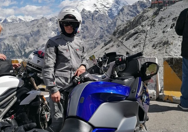 Andrzej Horna odbył niezwykłą wyprawę motocyklem po Europie.