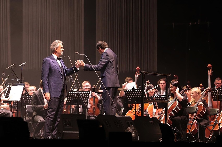 Kraków. Andrea Bocelli zaśpiewał w Tauron Arenie [ZDJĘCIA]