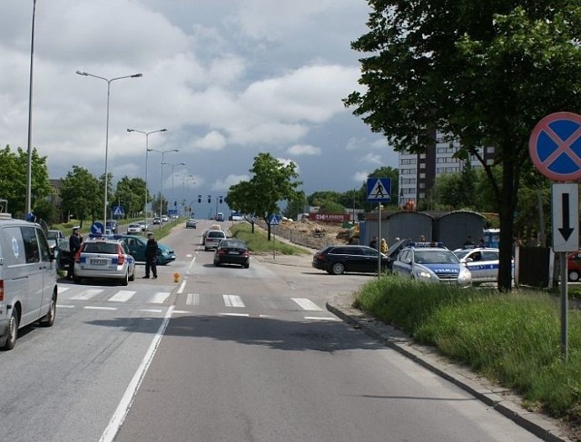 Wypadek na skrzyżowaniu gen. Andersa i Władysława Warneńczyka