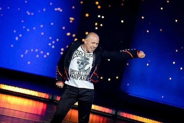 Paweł Nowak  - zwariowany mechanik samochodowy w "Got to Dance" (fot. Polsat)