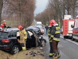 Kamyk: Zderzenie ciągnika rolniczego z volkswagenem. Na szczęście nikt nie został ciężko ranny ZDJĘCIA