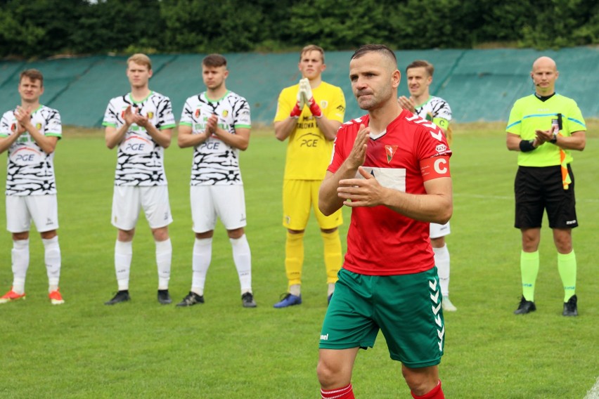 Tomasz Brzyski zagrał ostatni mecz w Lubliniance. Zobacz pożegnanie legendy klubu z Wieniawy