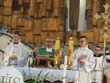 Msza św. powitalna nowego proboszcza starachowickiej parafii Wszystkich Świętych
