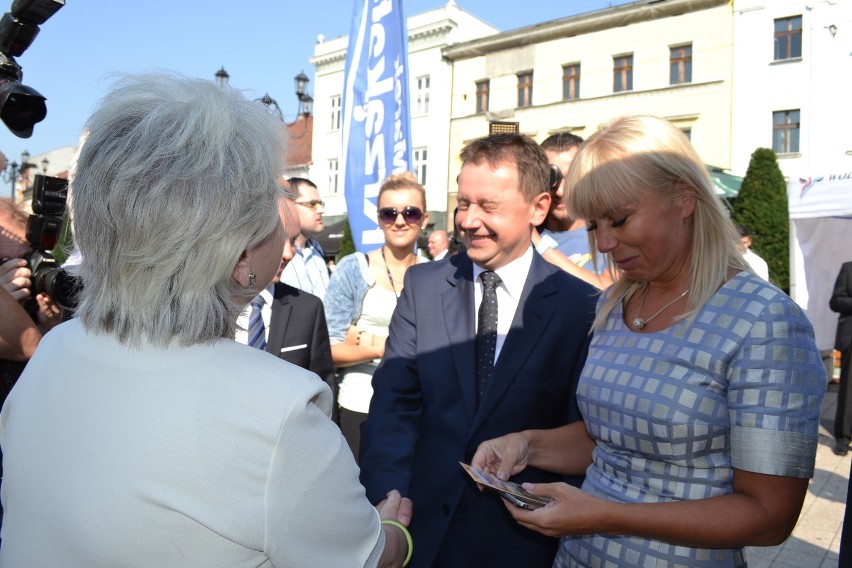 Elżbieta Bieńkowska w Rybniku