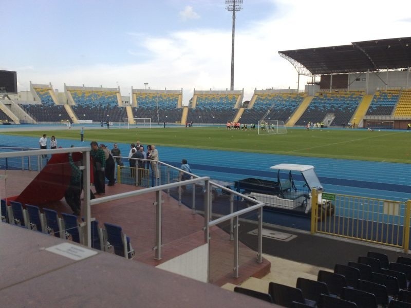 Jagiellonia rozpoczęła trening na stadionie Zawiszy (zdjęcia, wideo)