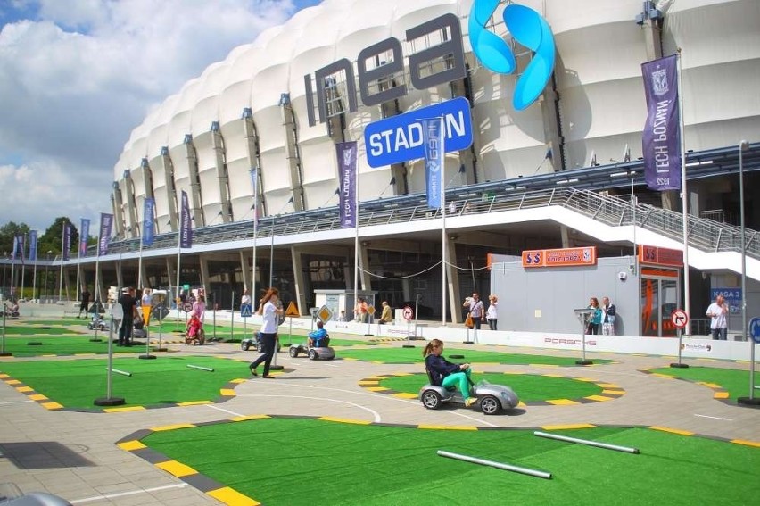 Dzień dziecka przy Inea Stadionie. Zabawa bez barier