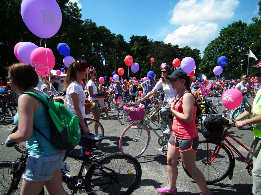 Posnania Bike Parade w stylu flower power