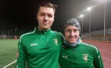 Korona II Kielce przegrała z Pogonią Staszów 2:4. Ozdobą sparingu był piękny gol Mateusza Wawrylaka. Zobacz zdjęcia