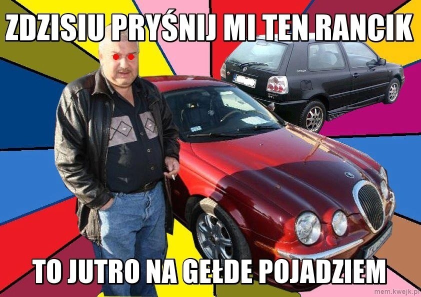 Typowy Mirek [MEM] handlarz aut podbija internet! [NAJLEPSZE ZDJĘCIA]