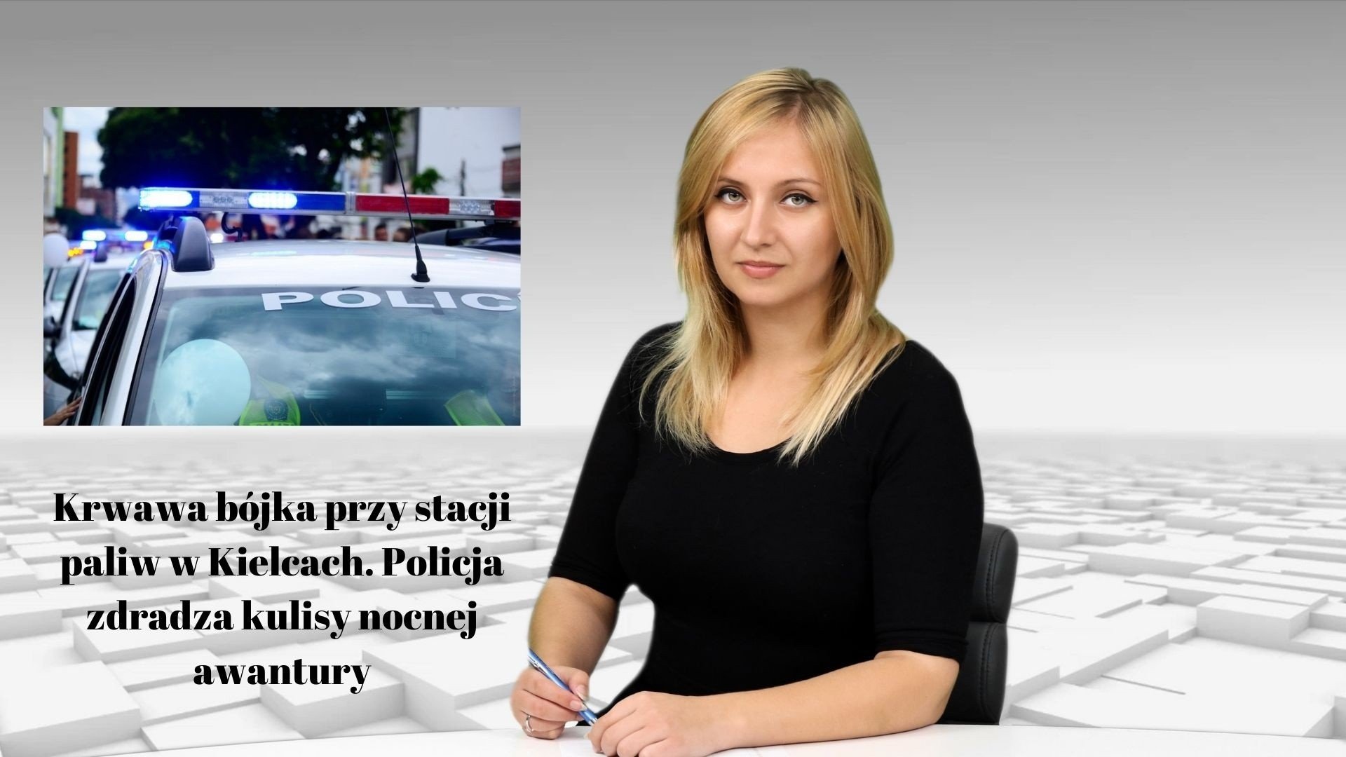 WIADOMOŚCI ECHA DNIA. Krwawa bójka przy stacji paliw w Kielcach