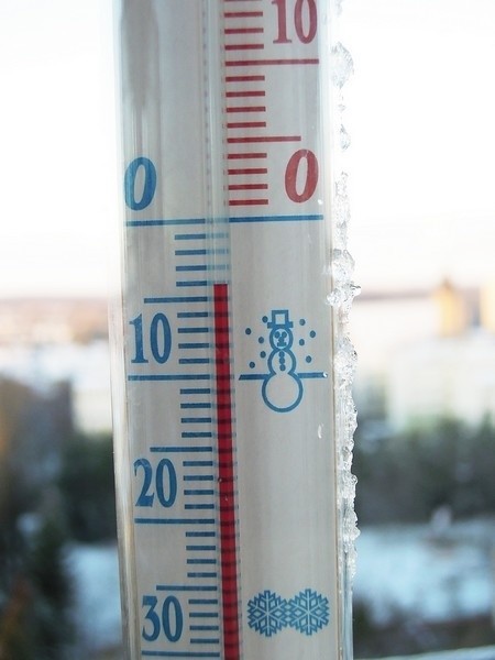 Termometry wskazywały w piątek w Łodzi minus 4 st. C. W...