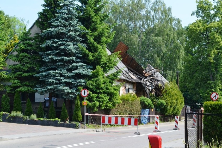 Bielsko-Biała: zawaliła się połowa domu [ZDJĘCIA]