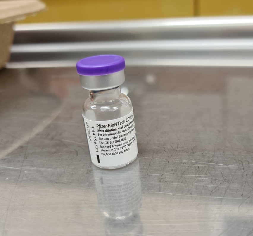 Pierwsze w regionie szczepienie przeciwko Covid-19 w...