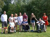 Trójka podopiecznych Fundacji Dziecięca Fantazja wspólnie z rodzicami wypoczywała w urokliwym zakątku koło Sandomierza