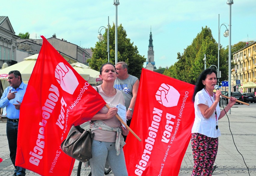 Protest w Tesco w Częstochowie nie jest pierwszym protestem...