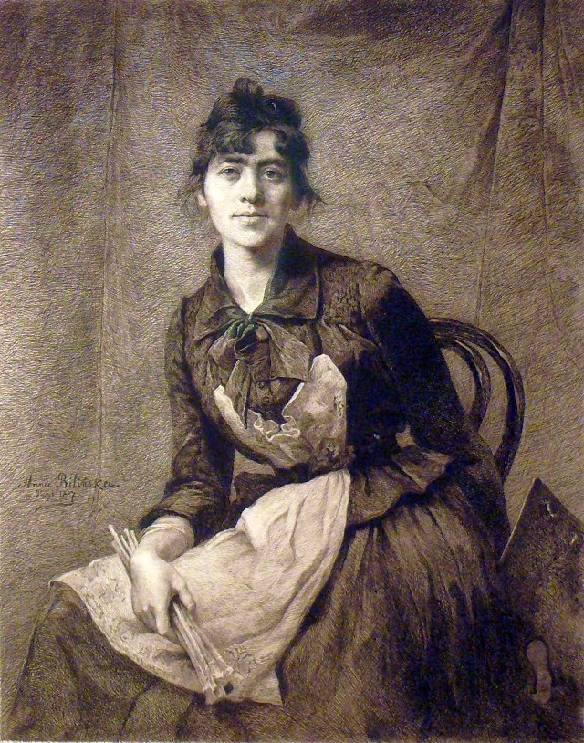 Autoportret Anny Bilińskiej.