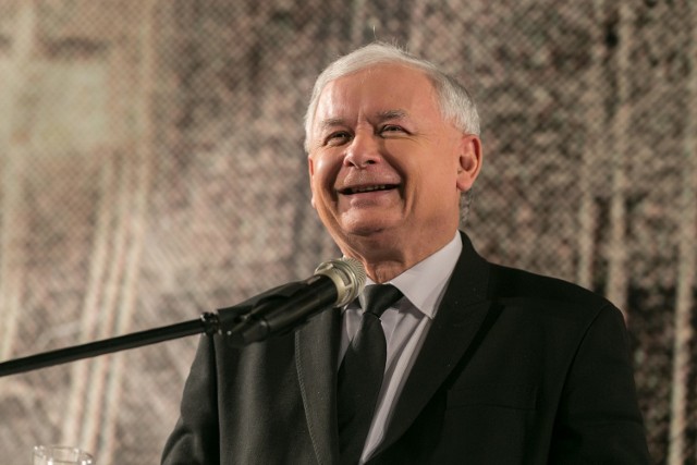 Jarosław Kaczyński w niedzielę odwiedził Kraków.