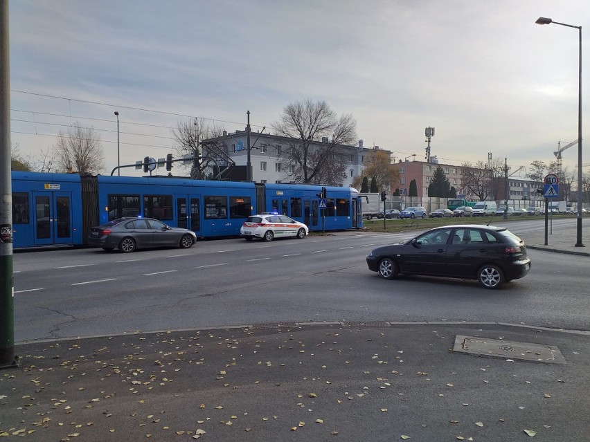 Kraków. Fatalny wypadek. Tramwaj potrącił rowerzystę