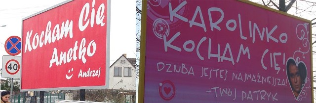 Pierwszy billboard znajduje się przy ulicy Franciszkańskiej. Pokazaliśmy go dzisiaj na łamach Głosu Koszalińskiego. Zaraz po tej publikacji dostaliśmy zdjęcie od internauty, który zauważył podobny billboard przy ulicy Fałata.