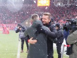 Trener piłkarzy Widzewa Daniel Myśliwiec: Zamierzam wystawić optymalny skład, który przyczyni się do zwycięstwa ZOBACZ WIDEO