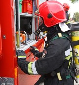 Pożar domu w Łaziskach. Jedna osoba nie żyje