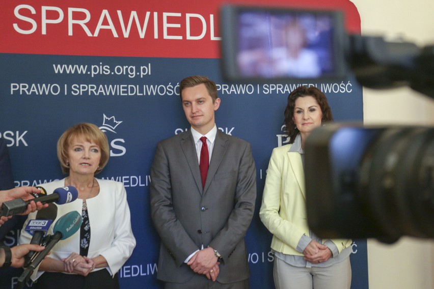 Konferencja PiS w Słupsku.