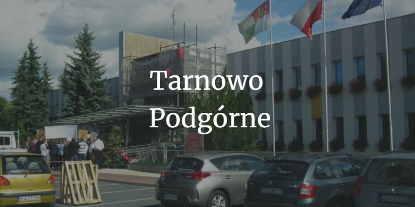 Kolejna jest również gmina wiejska - Tarnowo Podgórne, gdzie...