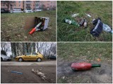 Zabawa, a potem śmieci. Tak wygląda dzień po sylwestrze w Lublinie. Zobacz zdjęcia